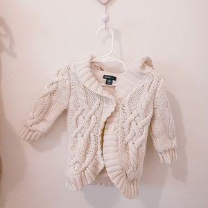 Baby GAP cable knit sweater